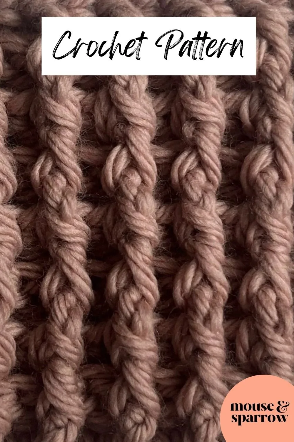 crochet rib stitch tutorial