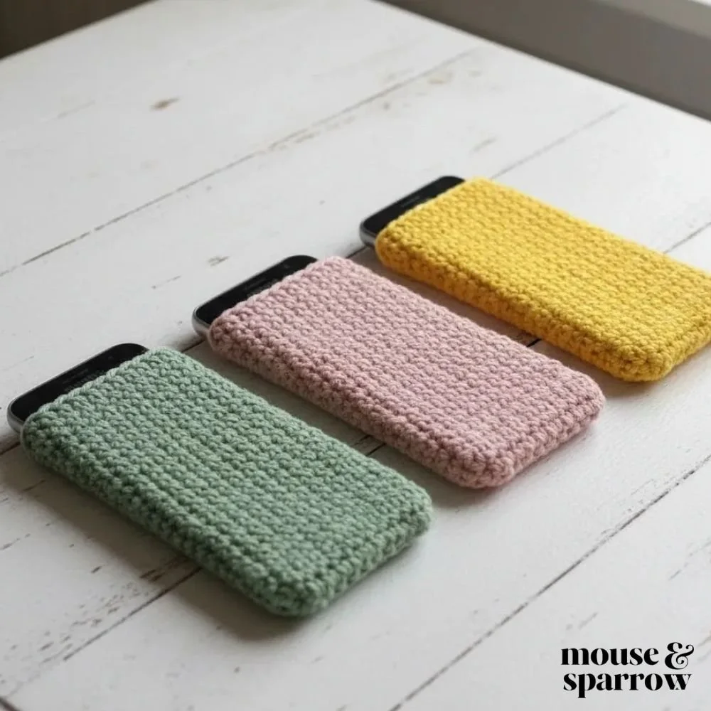 Lottie Phone Case Cover  - Free Crochet Pattern