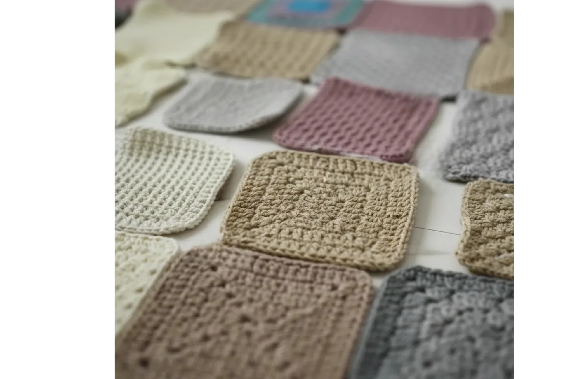 how to join crochet squares and make a blanket