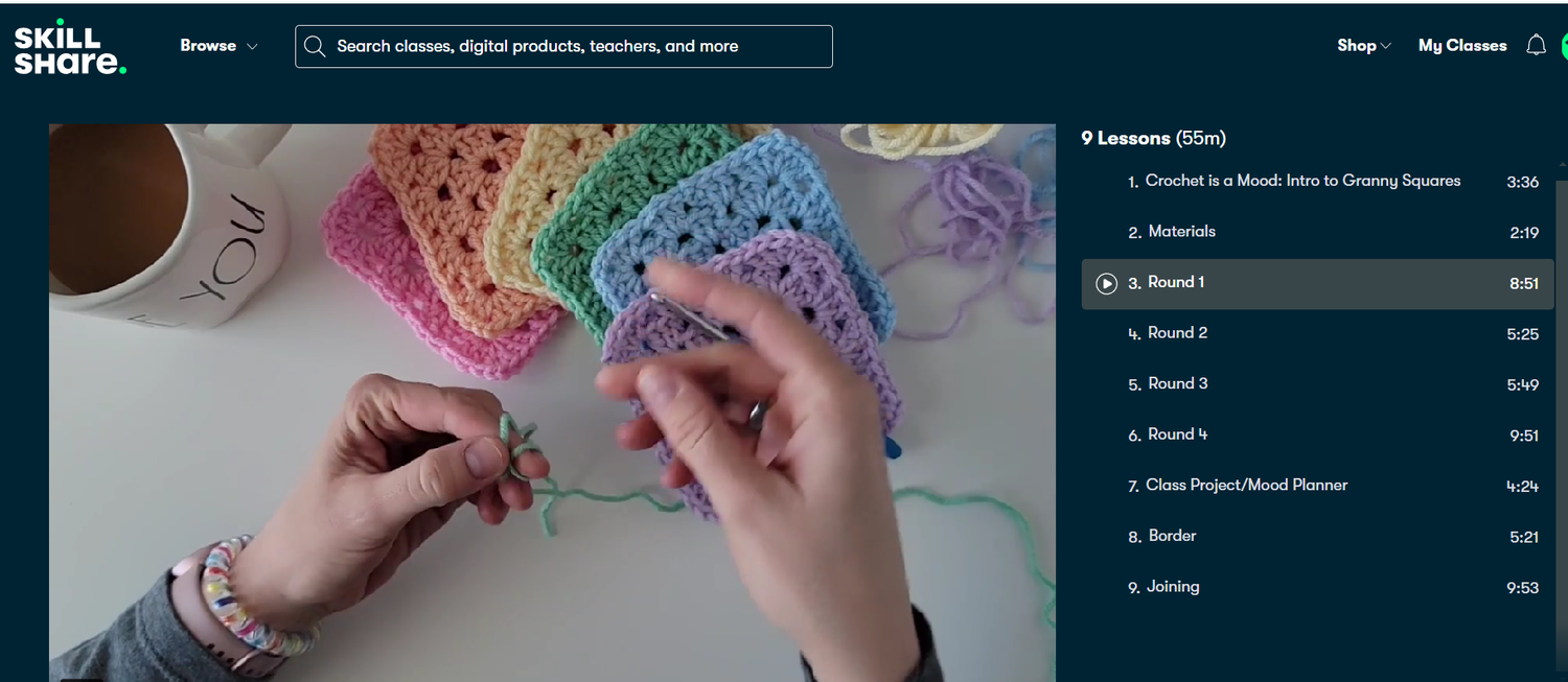 5 Skillshare Crochet Classes for Beginners + Tips to Get the Most Out ...