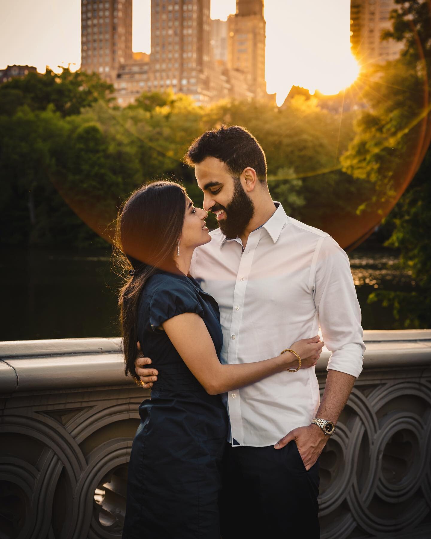 Central Park engagement session with Nina &amp; Elvis. We had a really great time! 
.
.
Thanks @gabemcclintock for these #helios sunflares. First time using them, and I like it!
.
.

#hudsonvalleyny #hudsonvalleywedding #upstatenywedding #upstatenywe
