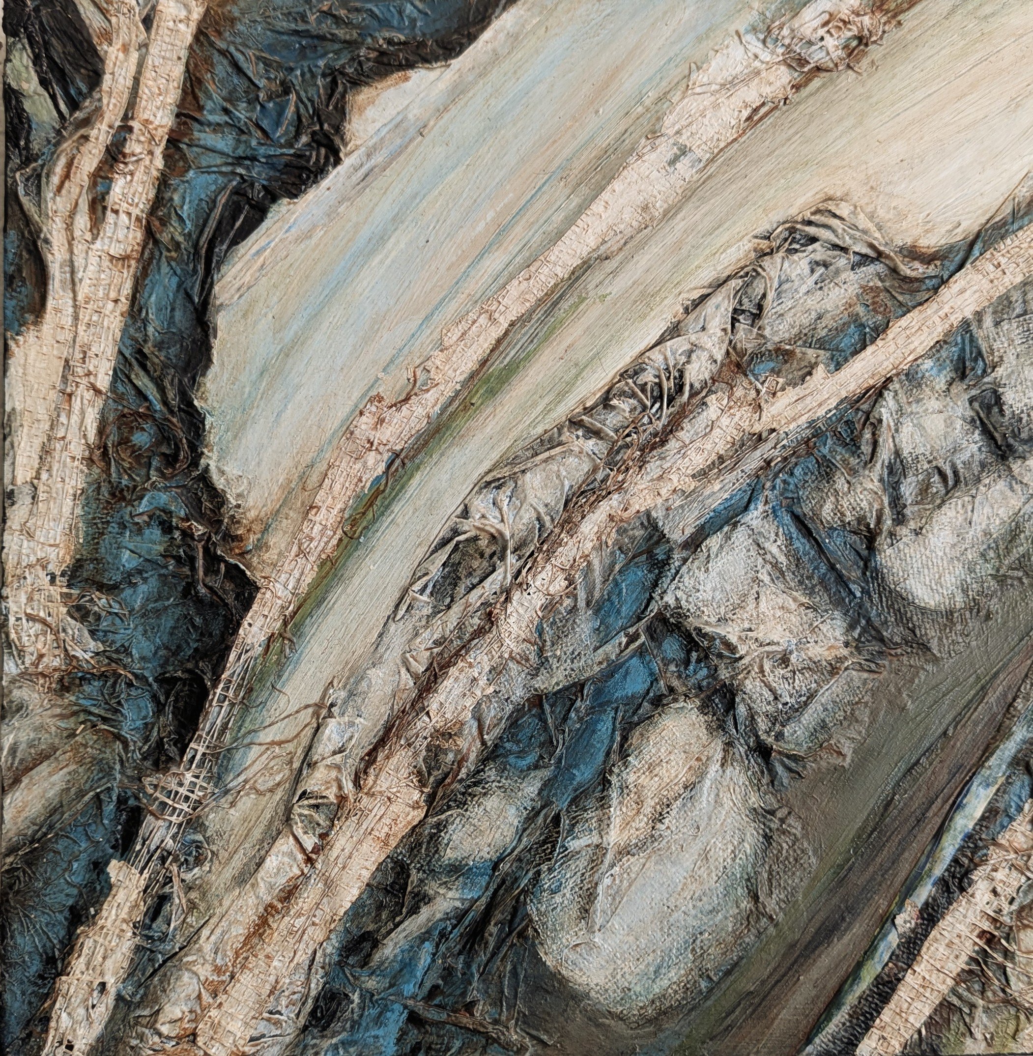 Layers of Blues and Browns #3