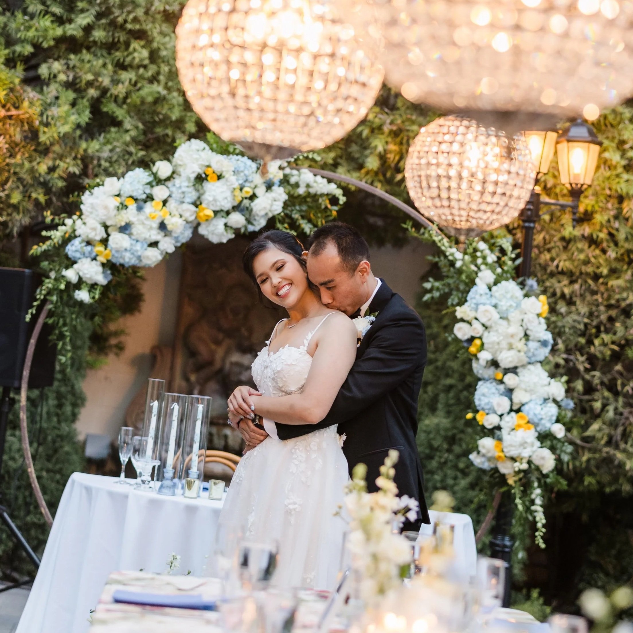 Santa Ana Bride and Groom