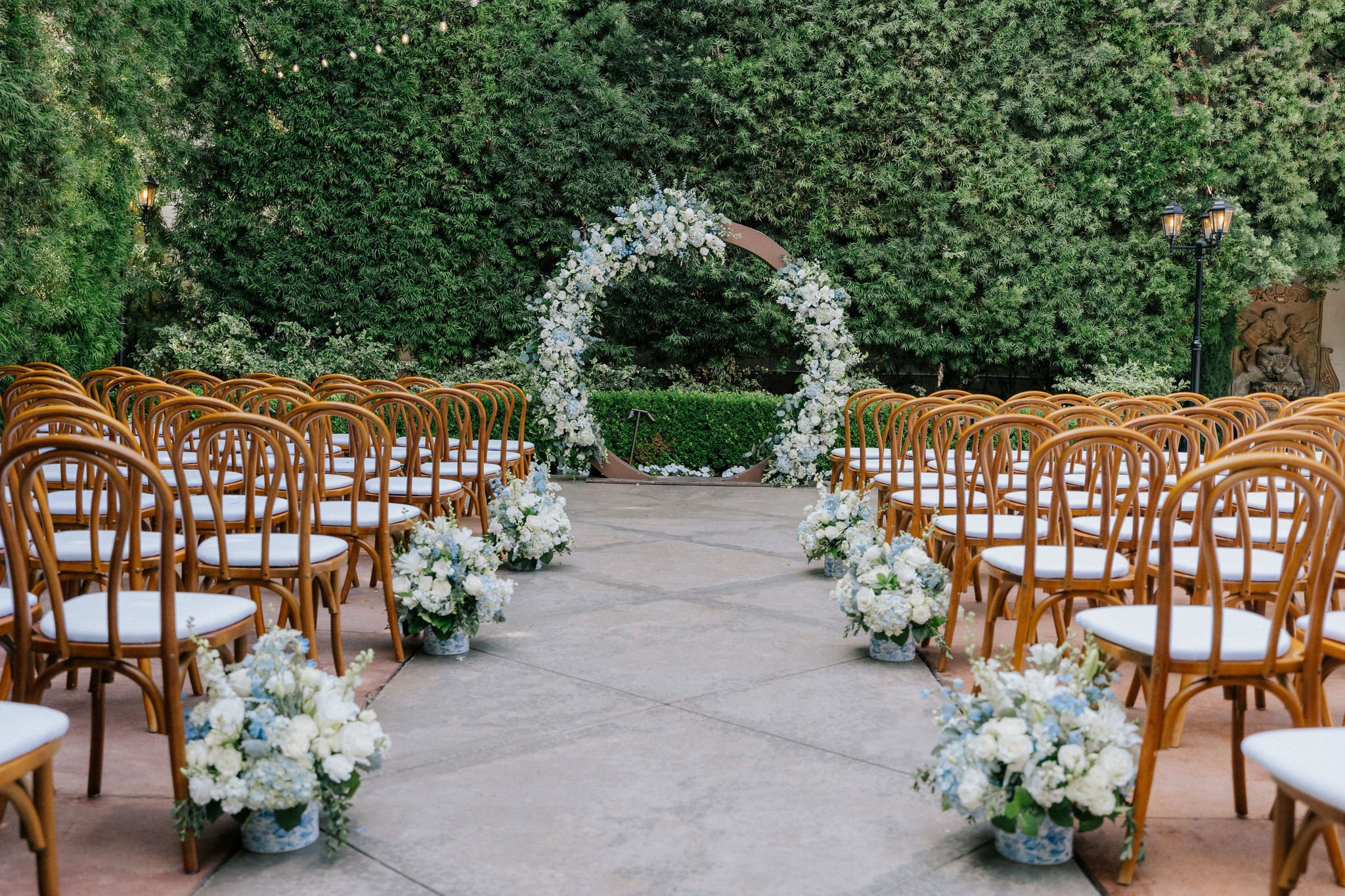 Franciscan Gardens ceremony