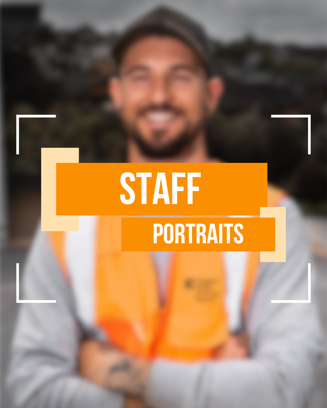 Construction staff portraits