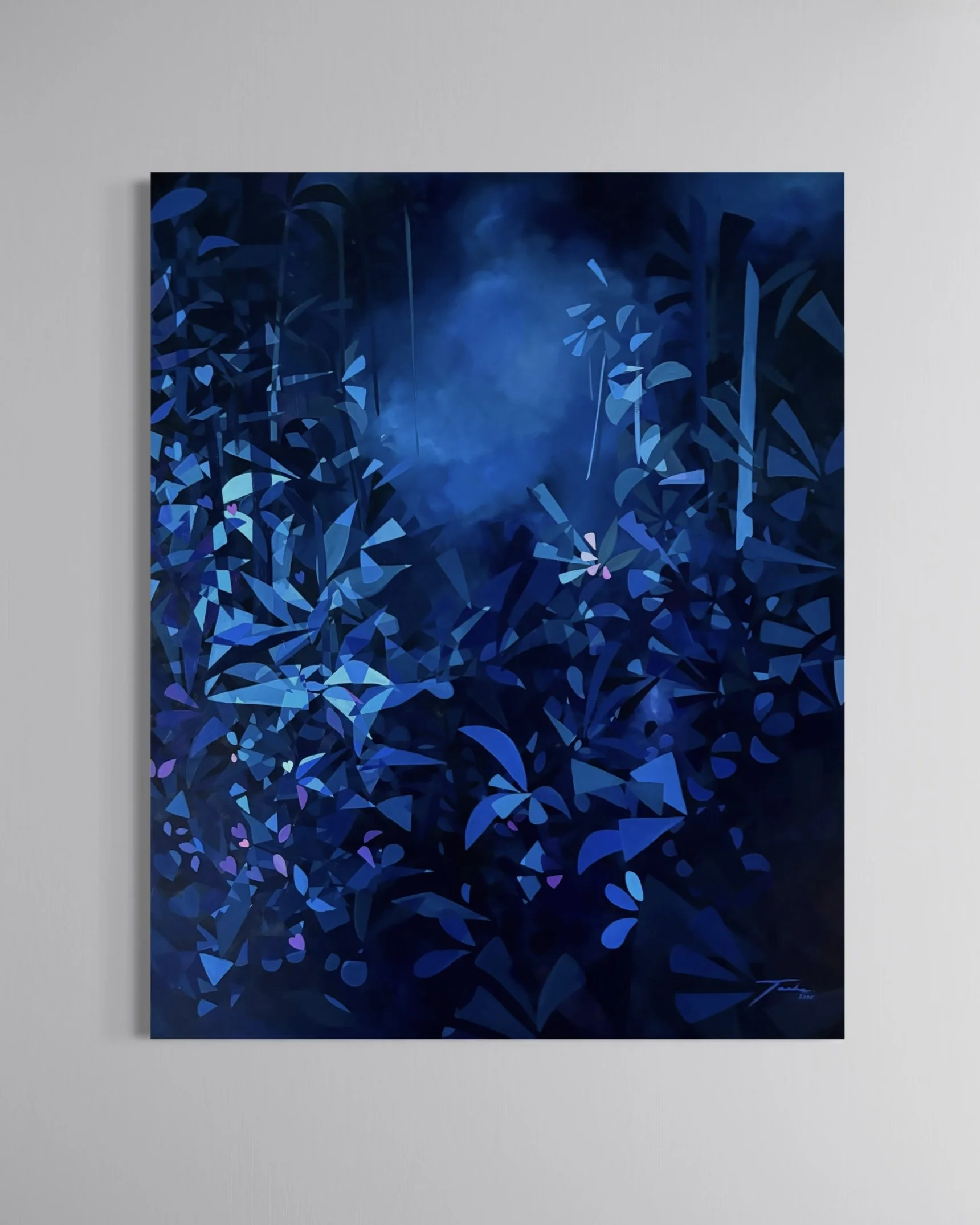 acrylic on canvas, 60" x 48", 2025