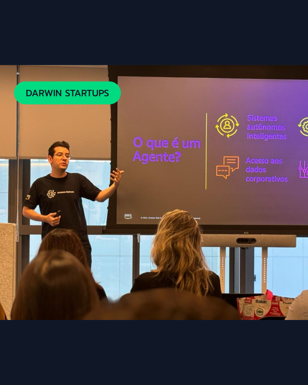 Conexão, troca e propósito: como foi o Darwin Meetup by AWS