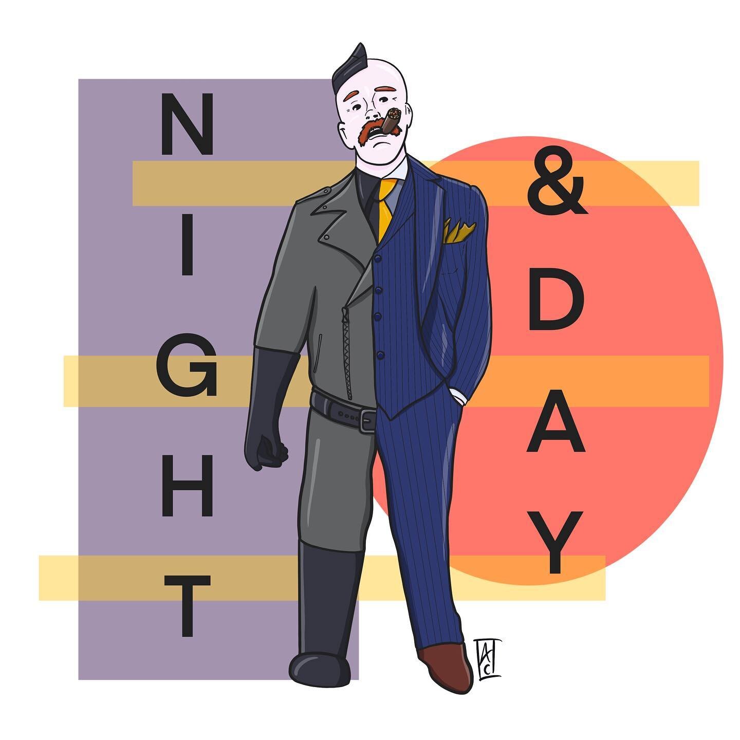 More gay illustration for Pride month! 
Leather by night - Dapper by day. 
#gayart #pridemonth #gayillustration #lgbtq #gayleather #gaysuit