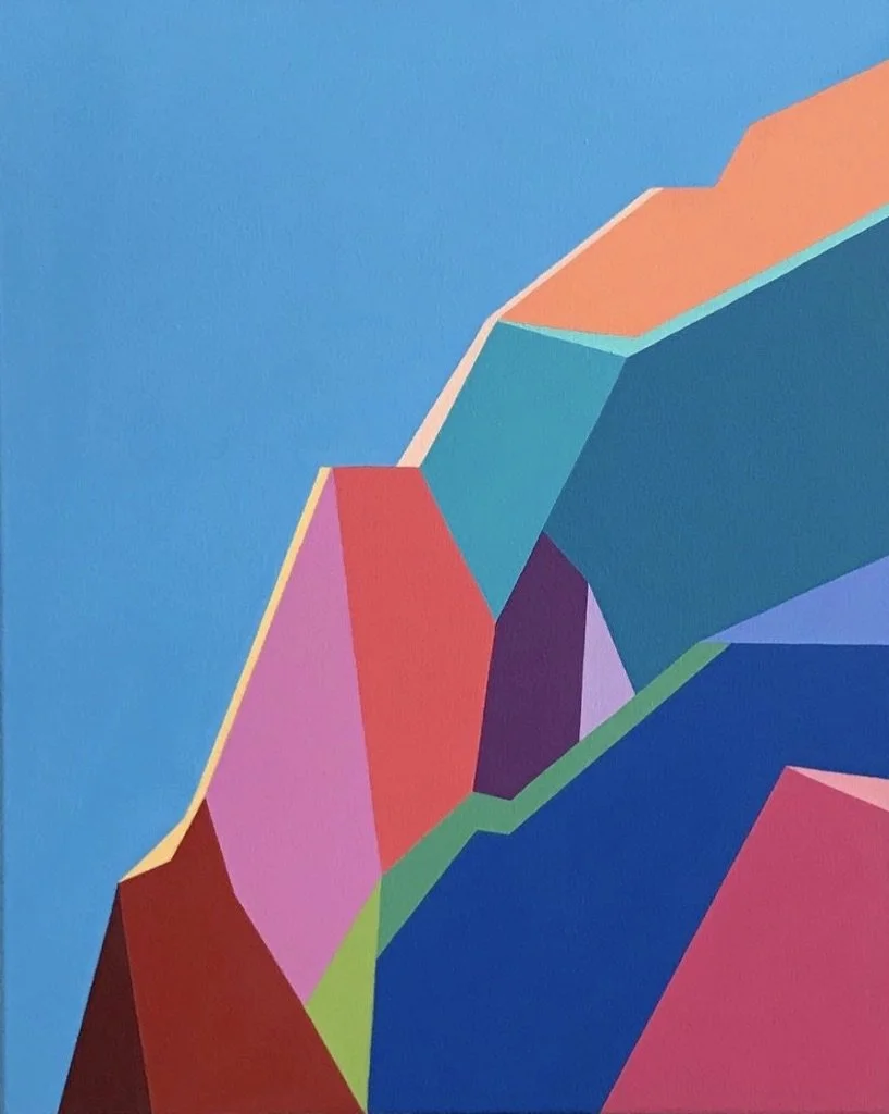 Mendocino 1, acrylic, 16x20", $300