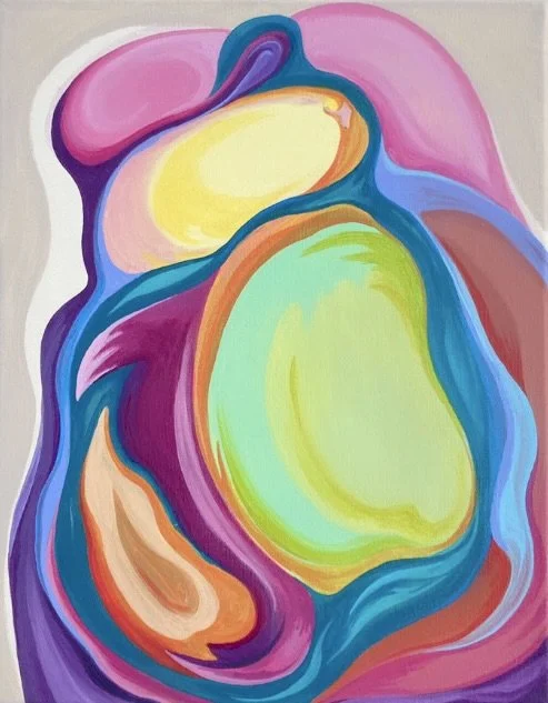 In Light, acrylic, 11x14", SOLD