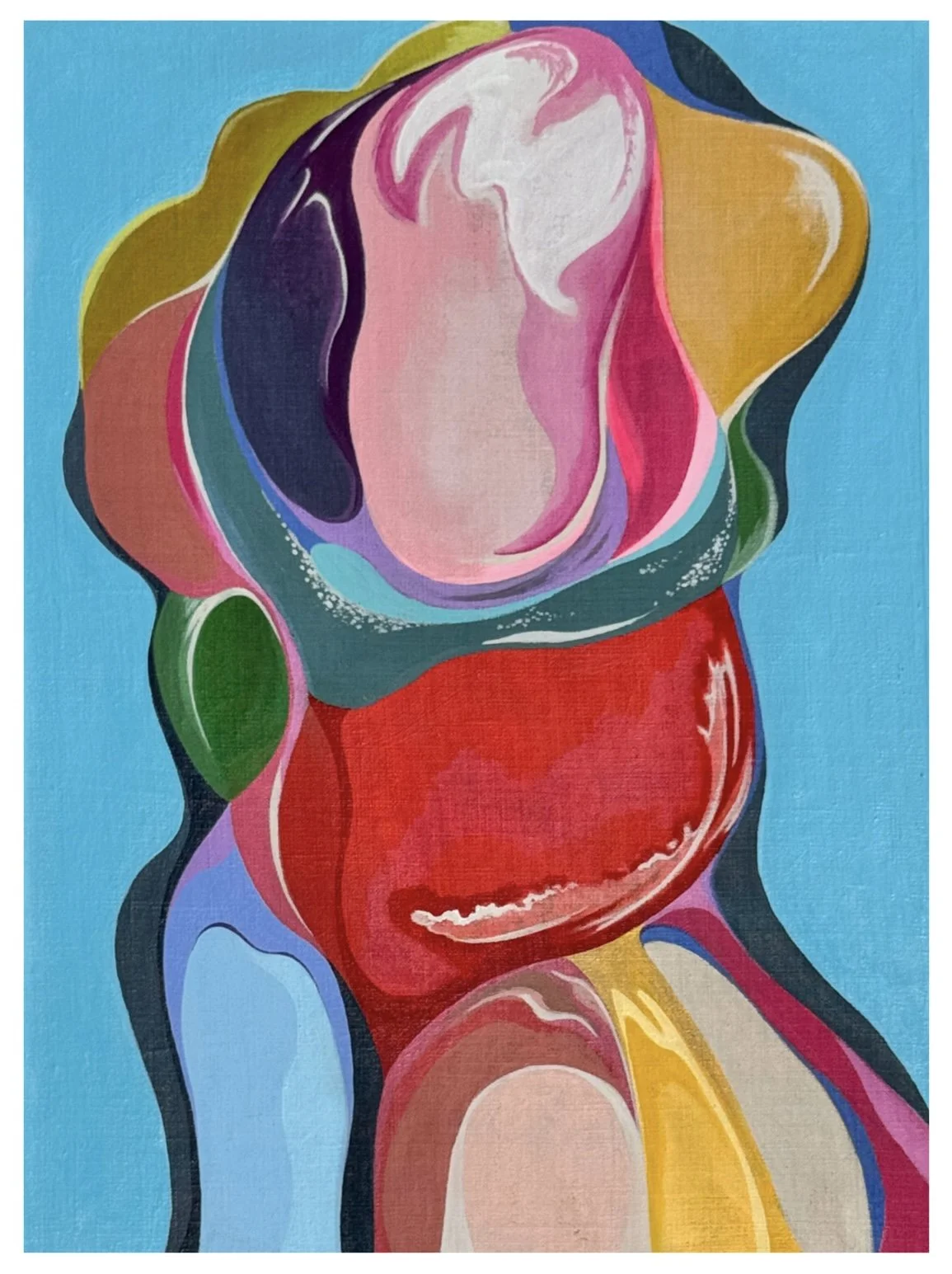 More To Me, acrylic, 11x14", $275