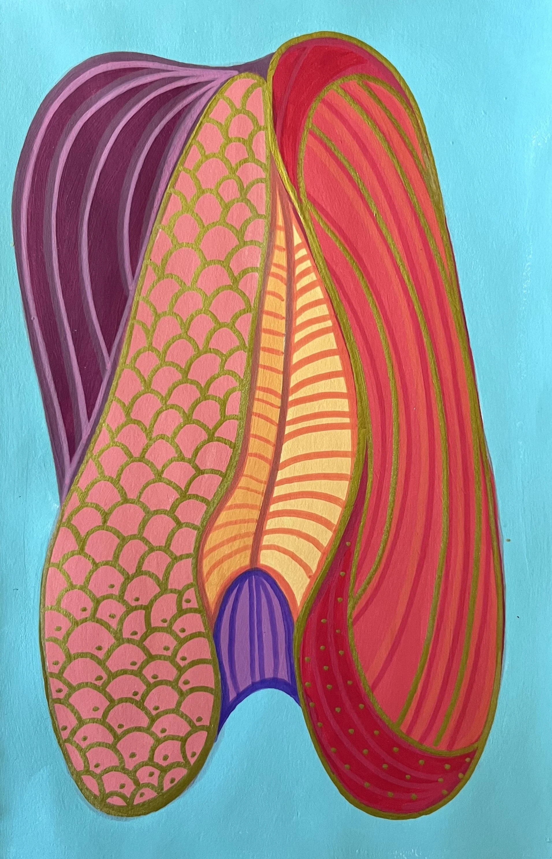Air Way, acrylic, 8x10", NFS
