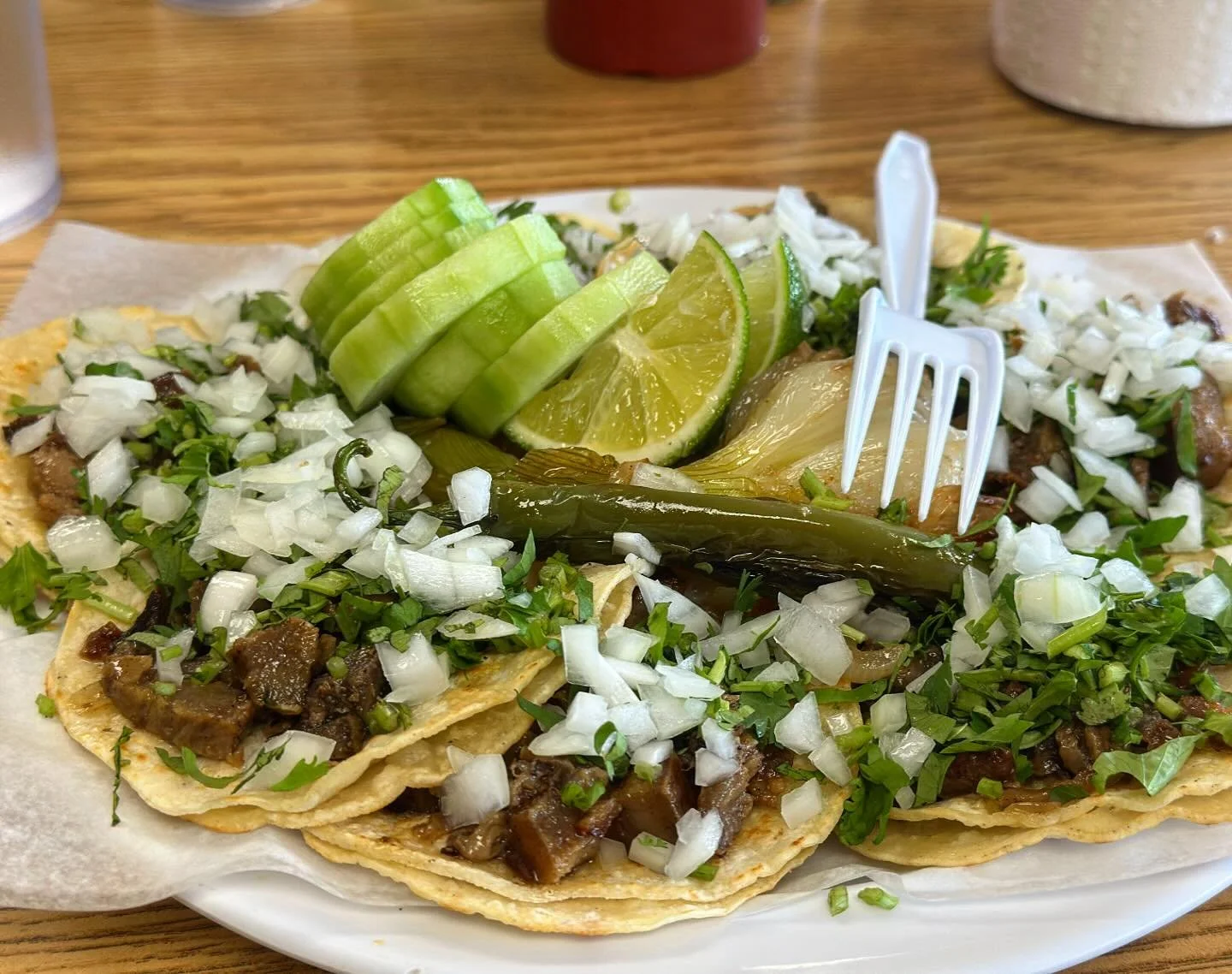 Let&rsquo;s &ldquo;taco&rdquo; bout y&rsquo;all&rsquo;s favorite hidden gem places to eat. You&rsquo;ve seen our &ldquo;we&rsquo;re eating that&rdquo; videos. Where should we try next and what should we get? Pictured are Justin&rsquo;s favorite Carne