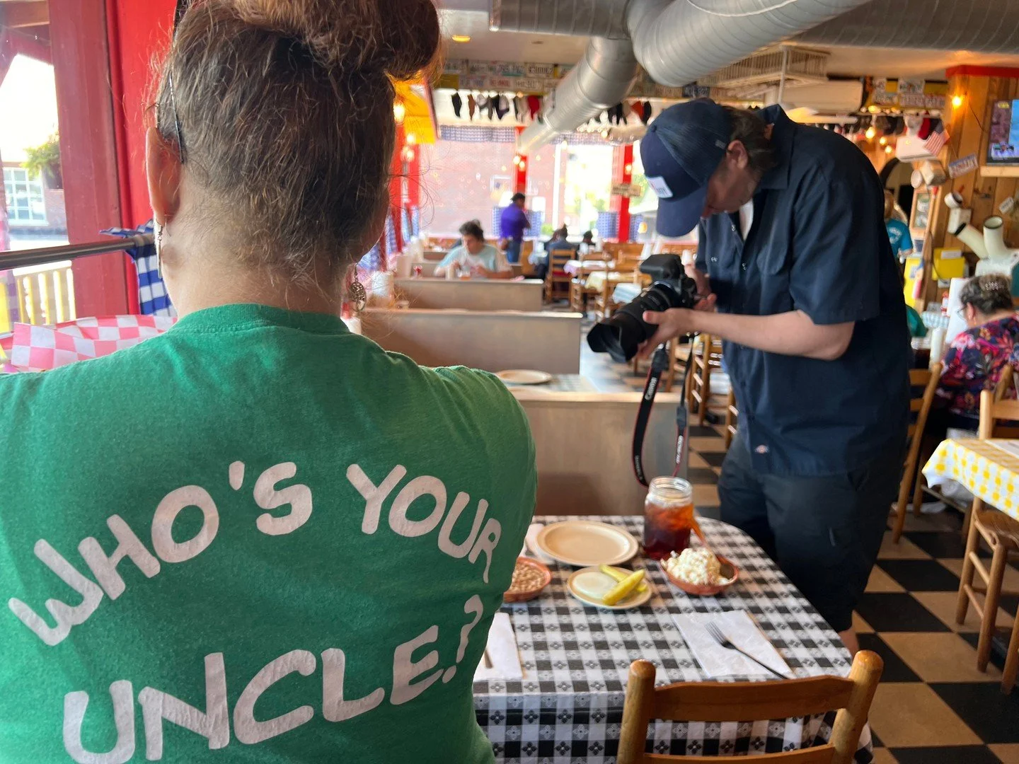 We couldn&rsquo;t resist snapping a pic with this legendary shirt. When your shirt is this bold, you&rsquo;re basically asking for a photo op&mdash;and we always deliver!

At Tall Boy Marketing, we&rsquo;re all about making business fun while getting