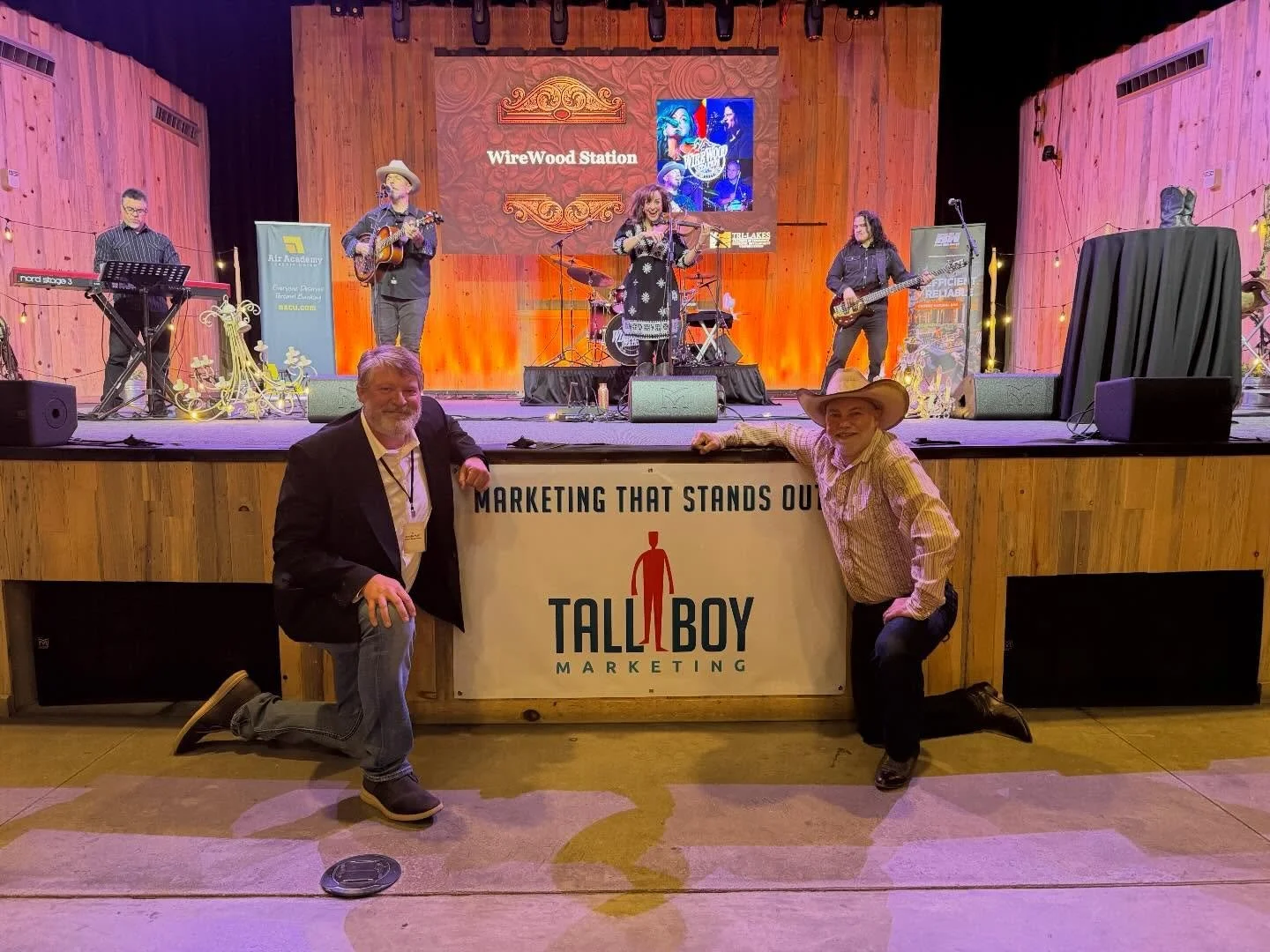 Wow! What a night! Huge thanks to the Tri Lakes Chamber of Commerce for showing the Tall Boy team so much love last night at its Gilded West Annual Awards Dinner. We cannot thank the chamber and the town of Monument enough for taking us in and making