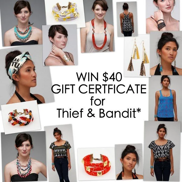WE HAVE A WINNER  -  Thief&Bandit Giveaway