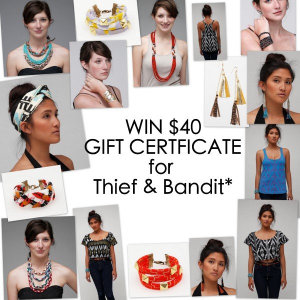 GIVEAWAY: ThiefandBandit - WE HAVE A WINNER