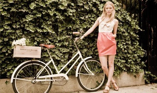 girl on bike