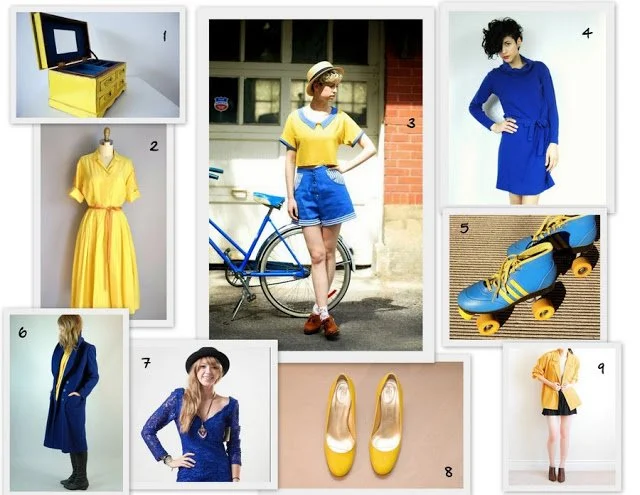 Blue & Yellow