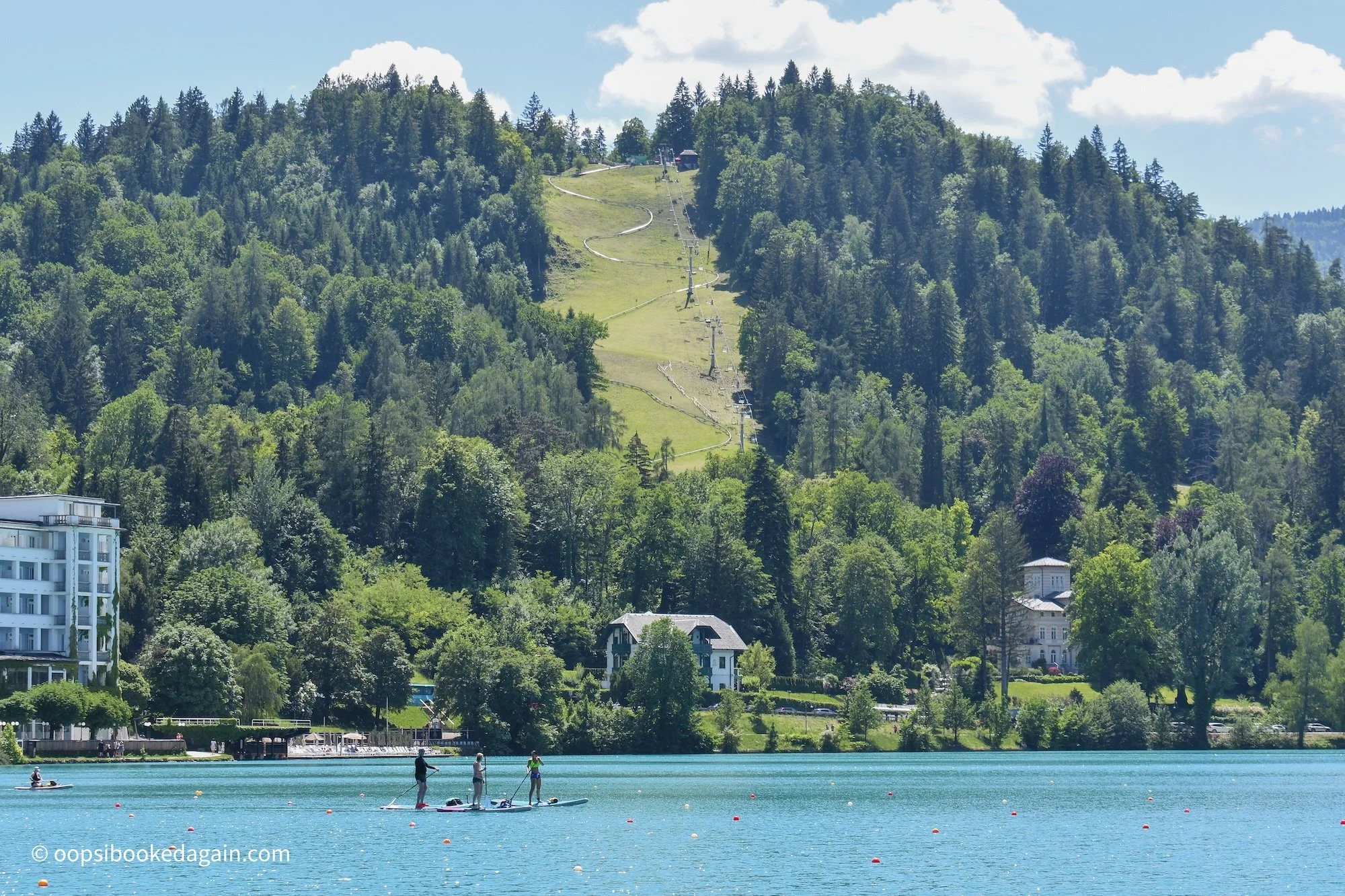 Lake Bled Toboggan and standup paddleboarding