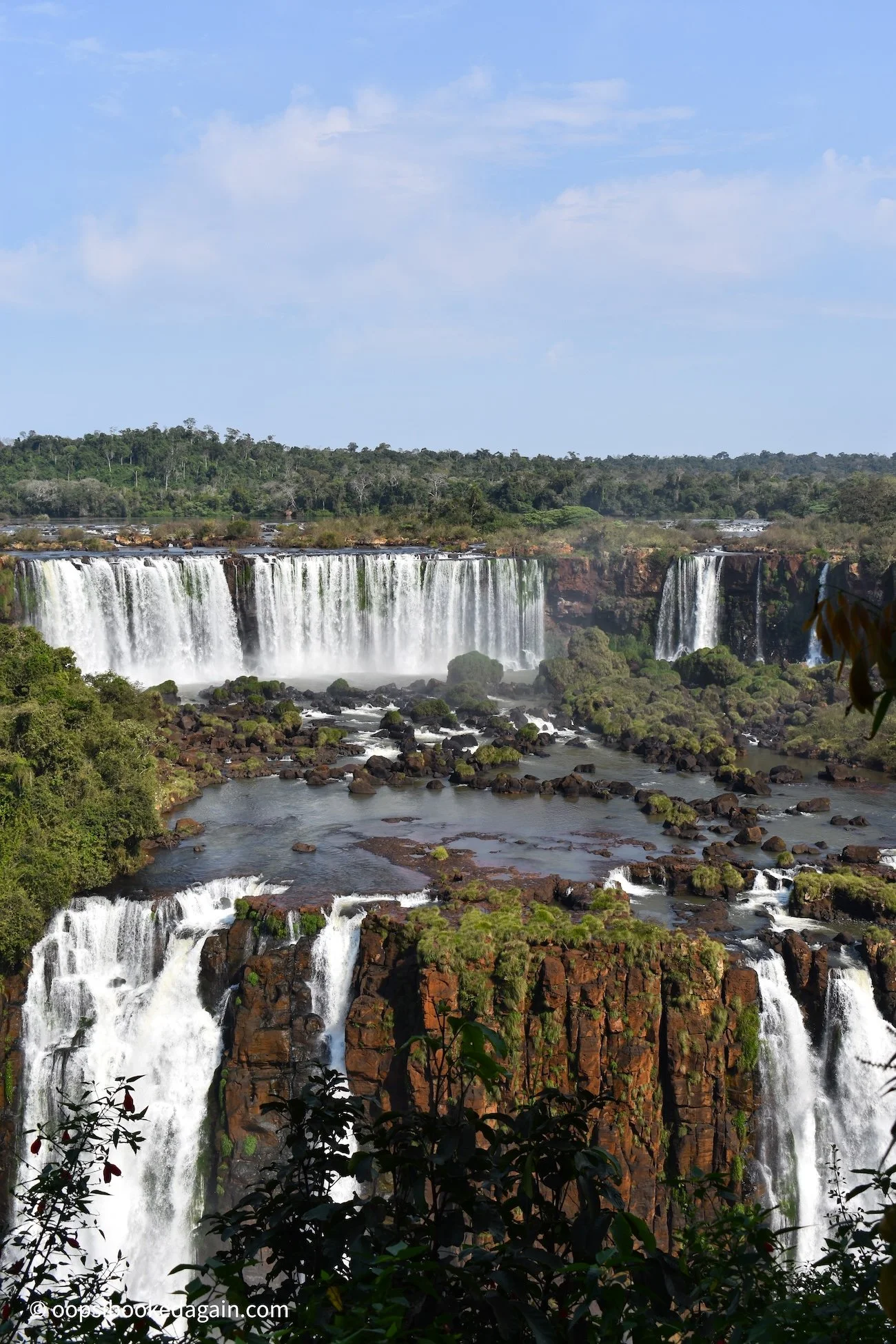 Iguazu Falls from Brazil