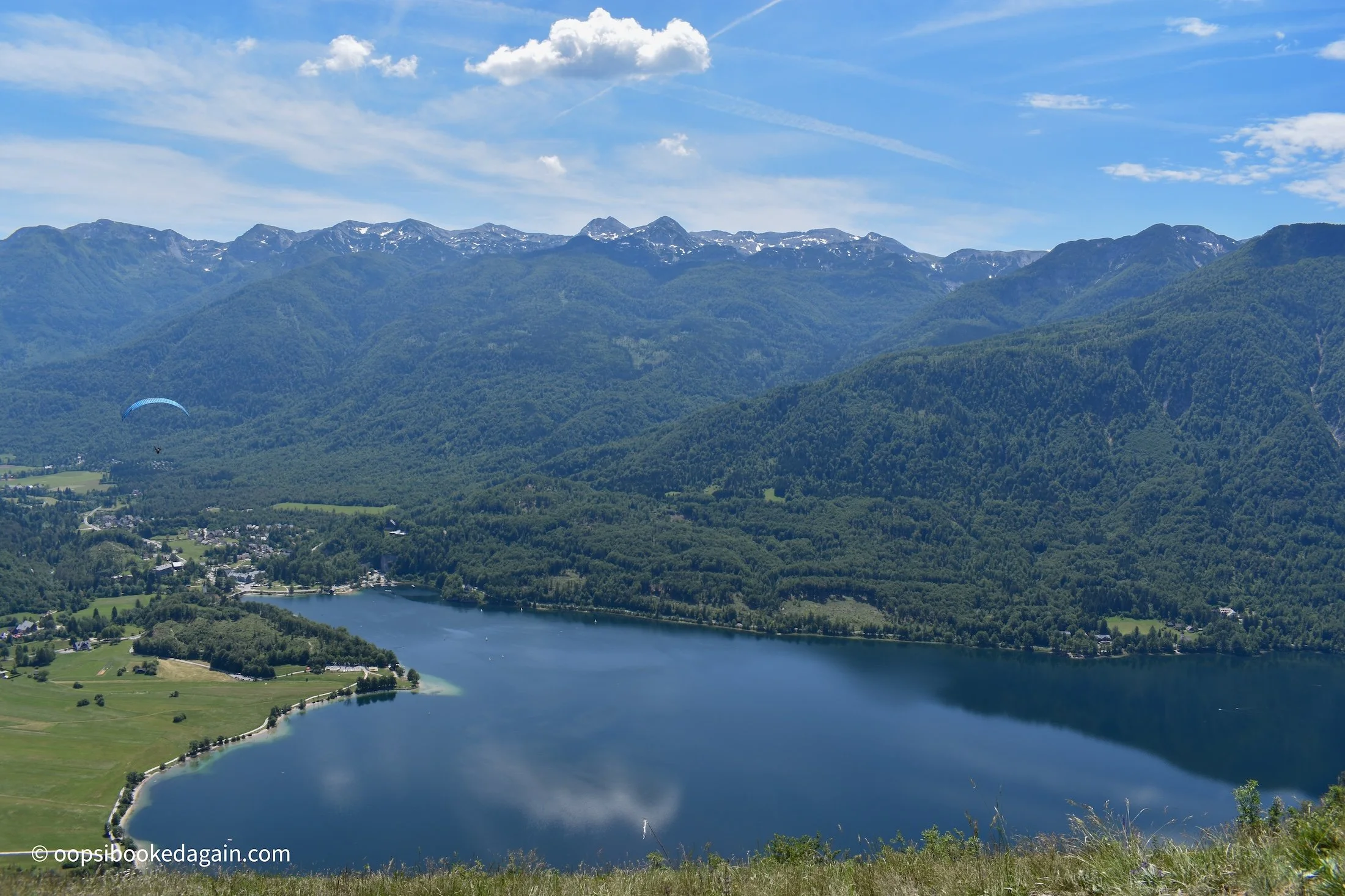 Lake Bohinj from Vogar Viewpoint