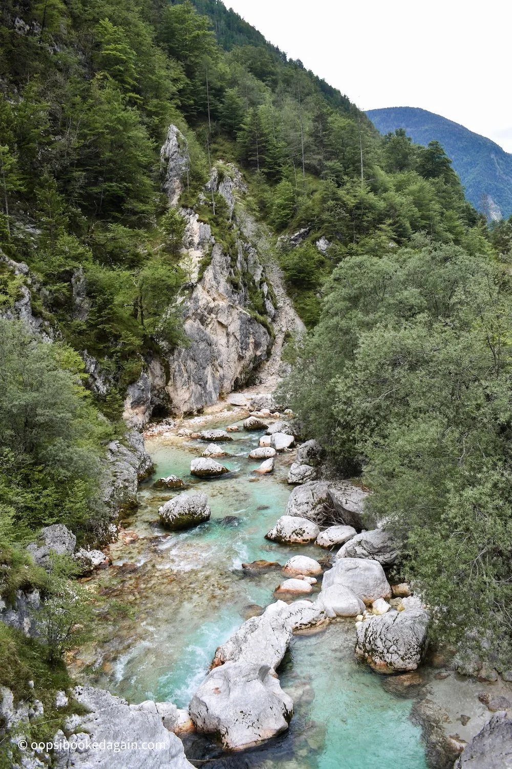 Soča River in Triglav National Park