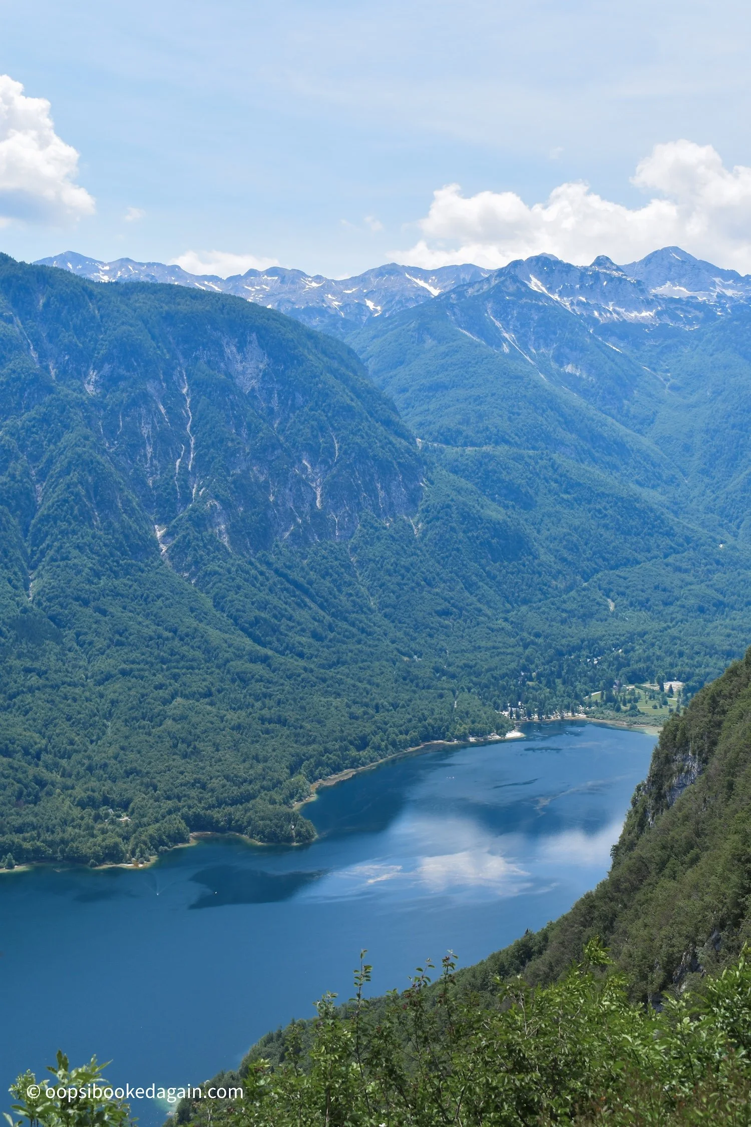 Lake bohinj Slovenia in Triglav National Park