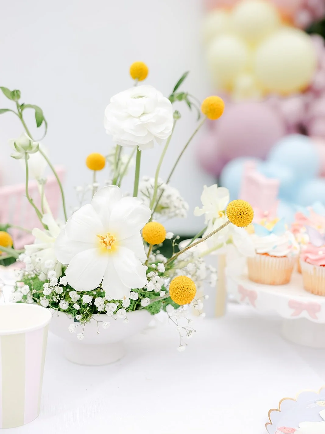 Big style in pint-sized moments 🌸 Our Bunny Hive florals were all about intentional design: playful, luxe, and just right for celebrating life&rsquo;s littlest joys