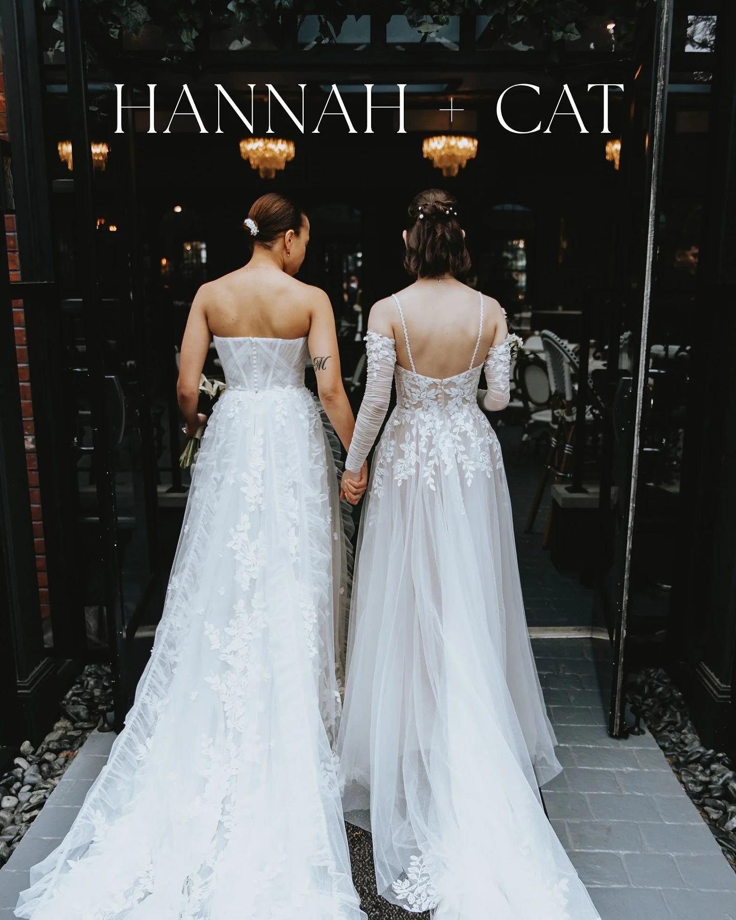 Chic in every detail. Hannah + Cat&rsquo;s black + white celebration was a study in contrast, elegance, and joy.

Hair: @jchairdesignnj
Makeup: @beautyonlocationnj
Venue: @park_loft
Florist: @blossomandbeefloral
Photography: @united_elite_photography