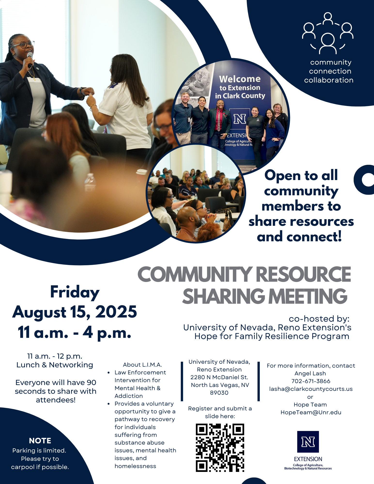LIMA Community Resource Sharing Meeting