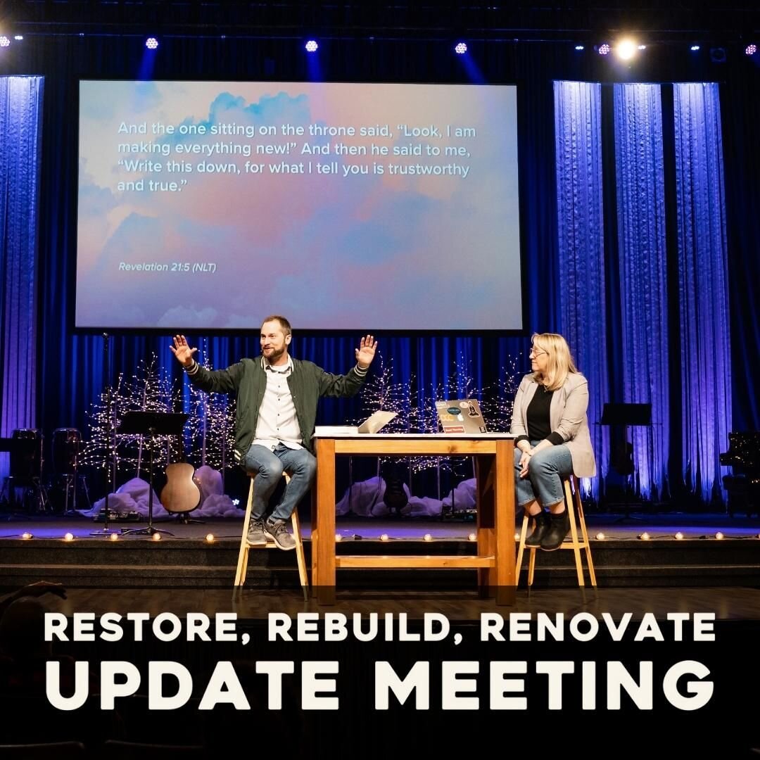 In January, we pointed to Isaiah 58 as a guide in the Restorative work around our history, the participation in Rebuilding the community, and the Renovation of the resources we have been entrusted with in our 27 acres. 

We want to invite you to join