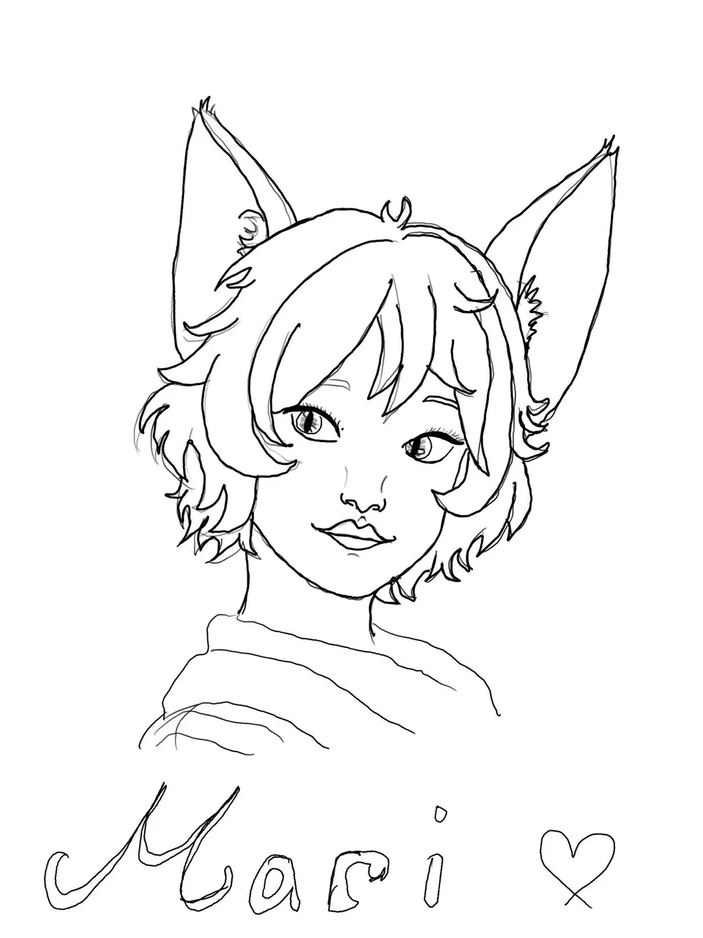 Artwork of Mari
