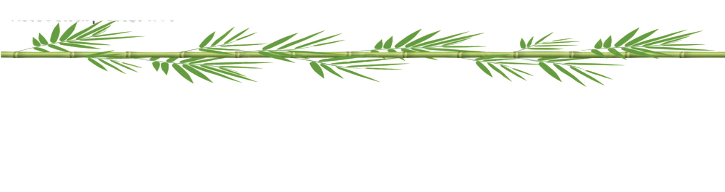 Bamboo decoration