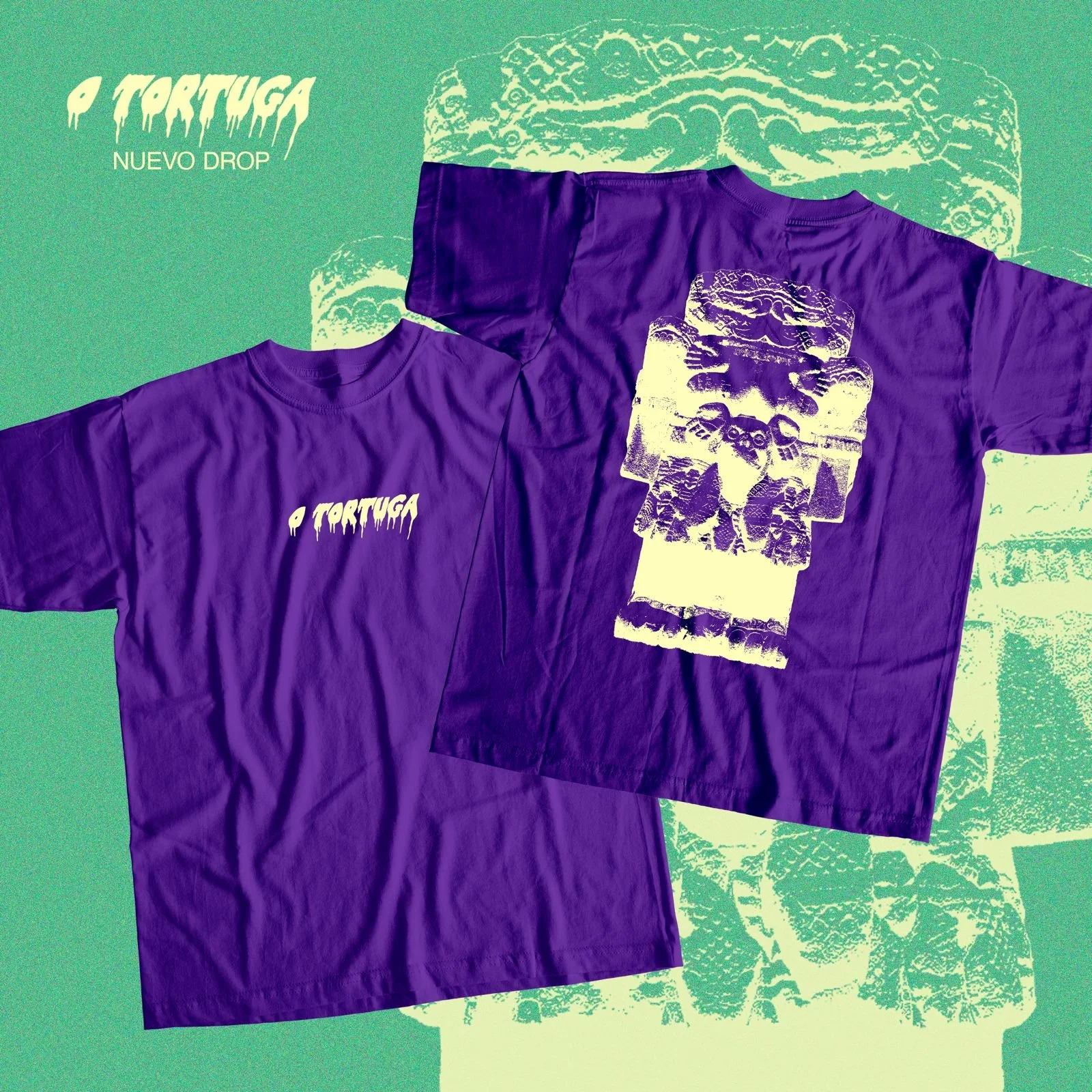 PLAYERA O Tortuga Coatlicue