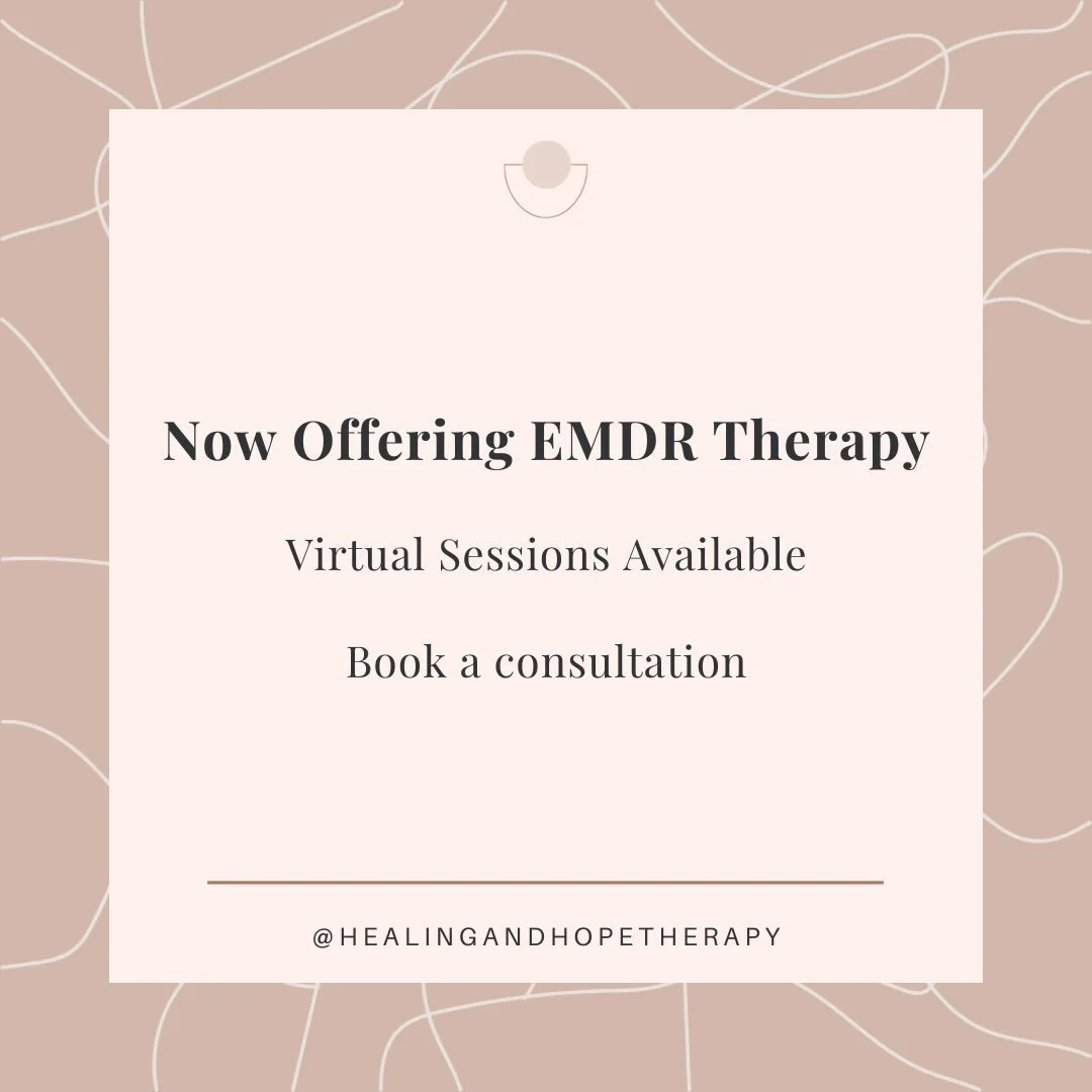 ✨ Now trained in EMDR Therapy ✨

EMDR is often associated with trauma, but it can also be helpful for:
▪️ Anxiety &amp; panic
▪️ Negative self-beliefs
▪️ Relationship patterns
▪️ Grief &amp; loss
▪️ Distressing life experiences

If you&rsquo;ve been 