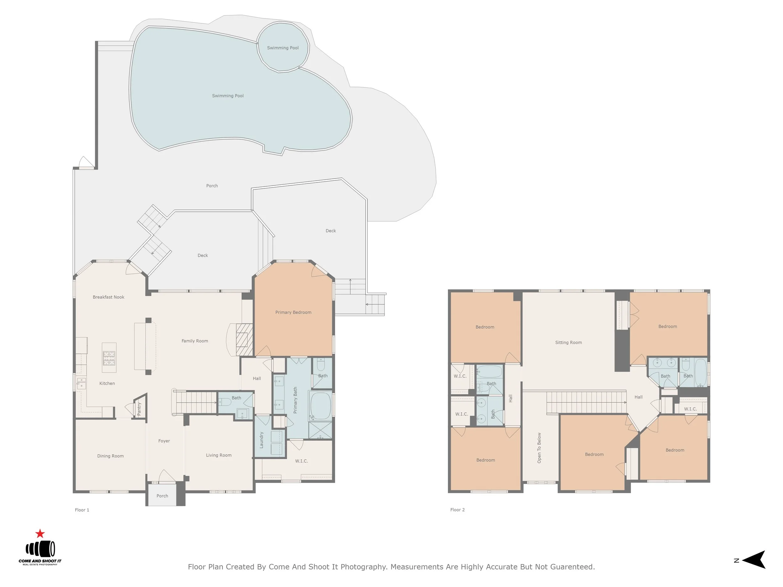 2D Floor Plan | Multi-Level