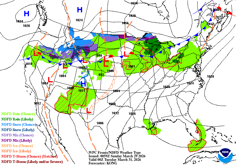 Warmth Builds, Then an Unsettled End to the Week