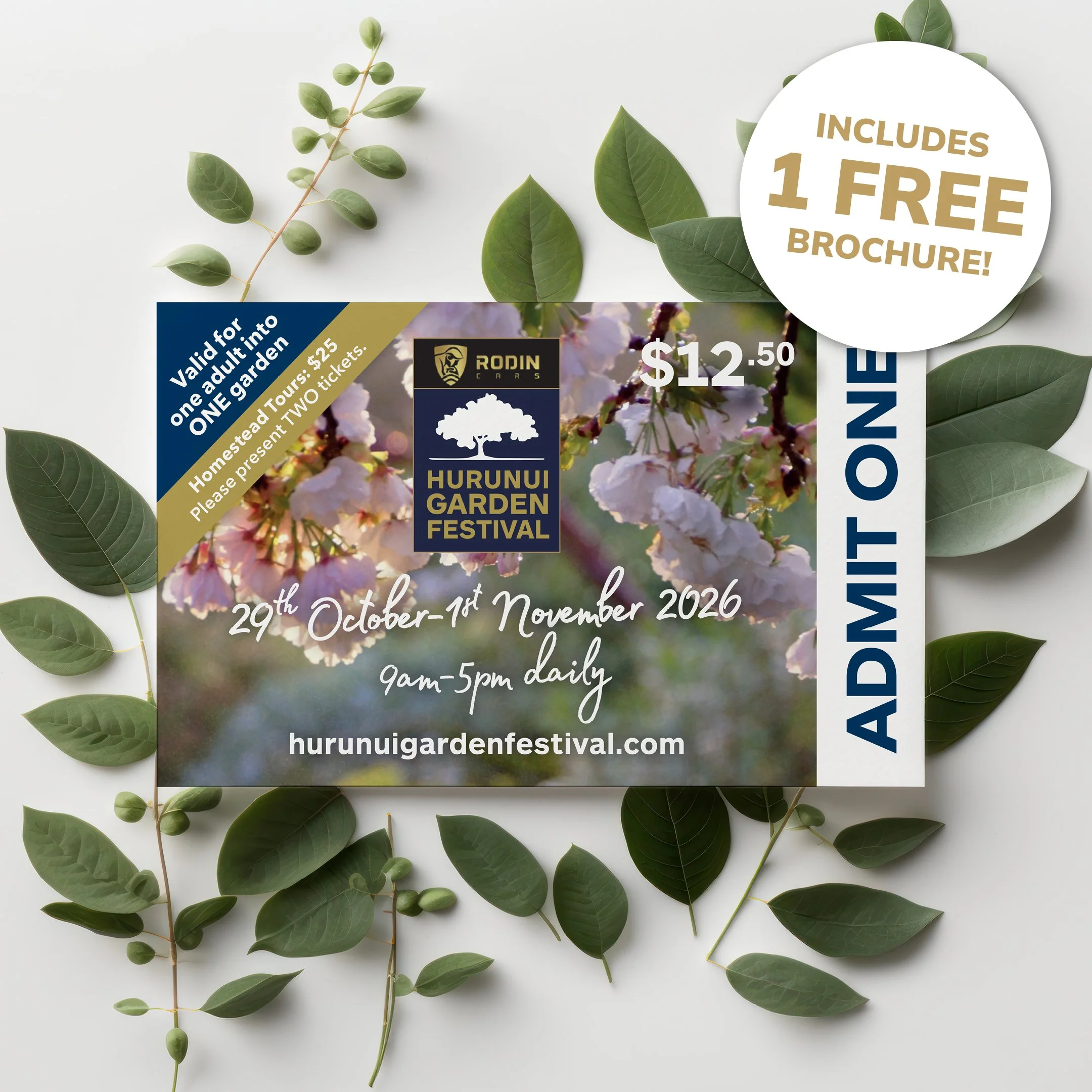 Hurunui Garden Festival 2026 – Pack of 6