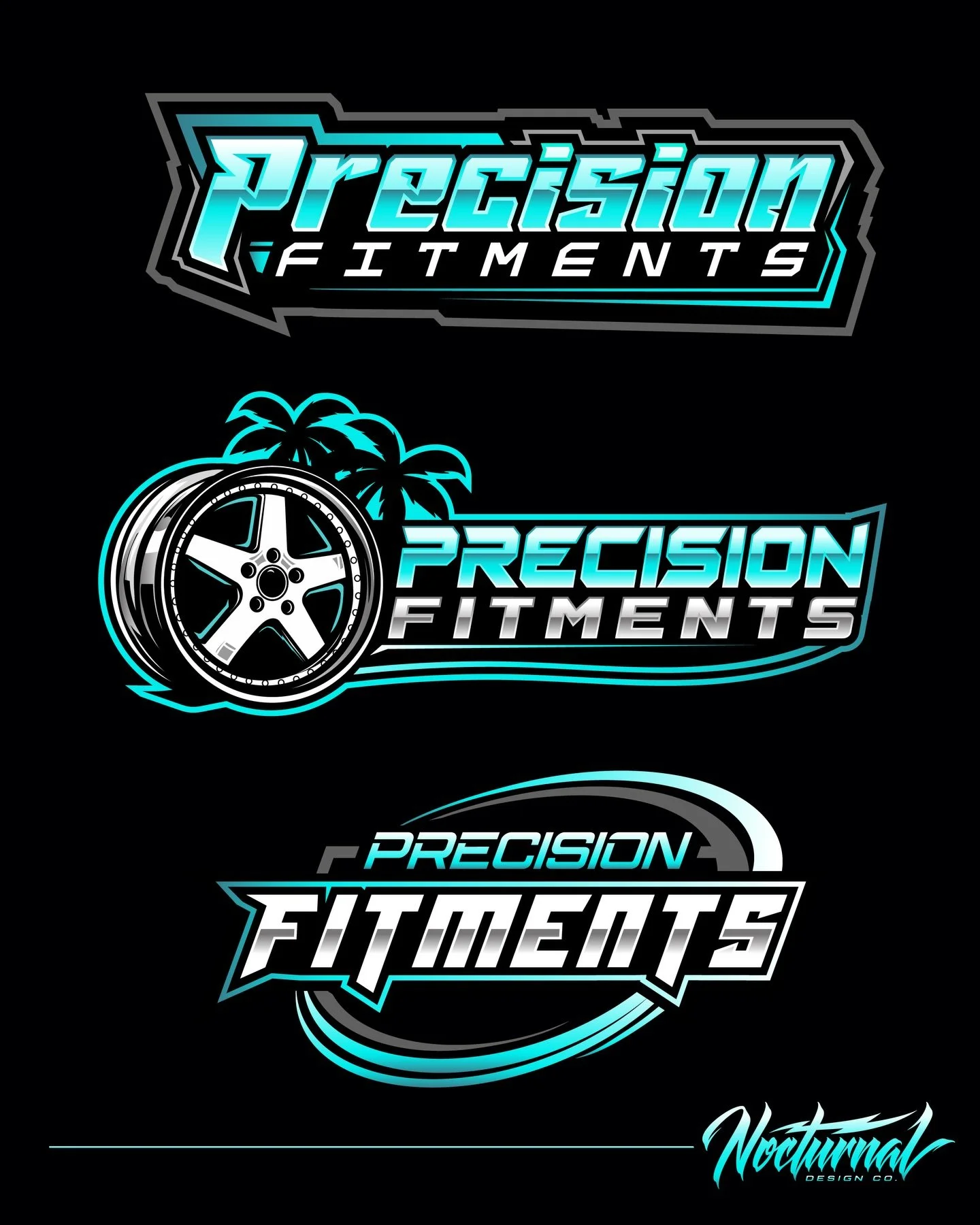 Recently wrapped up the new brand identity for @precisionfitments 

Positioned as a high-end tyre, wheel &amp; suspension fitment specialist and sister brand to Precision Offroad the brand needed to speak to customers chasing a more refined, performa