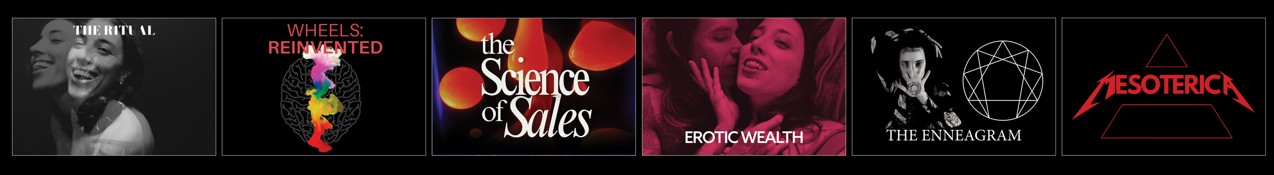 Safehouse banner images showcasing workshops