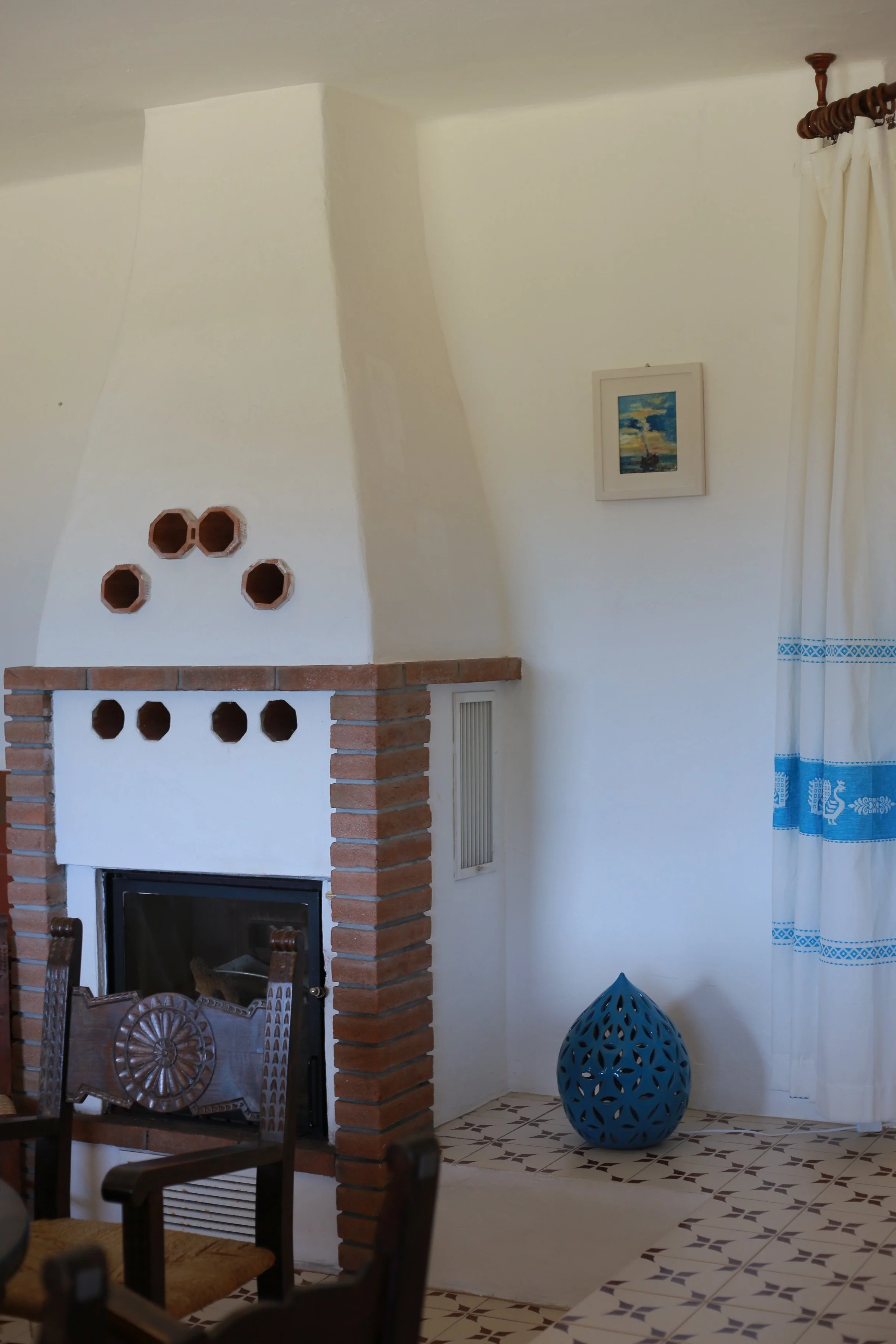 Kamin im Kaminzimmer