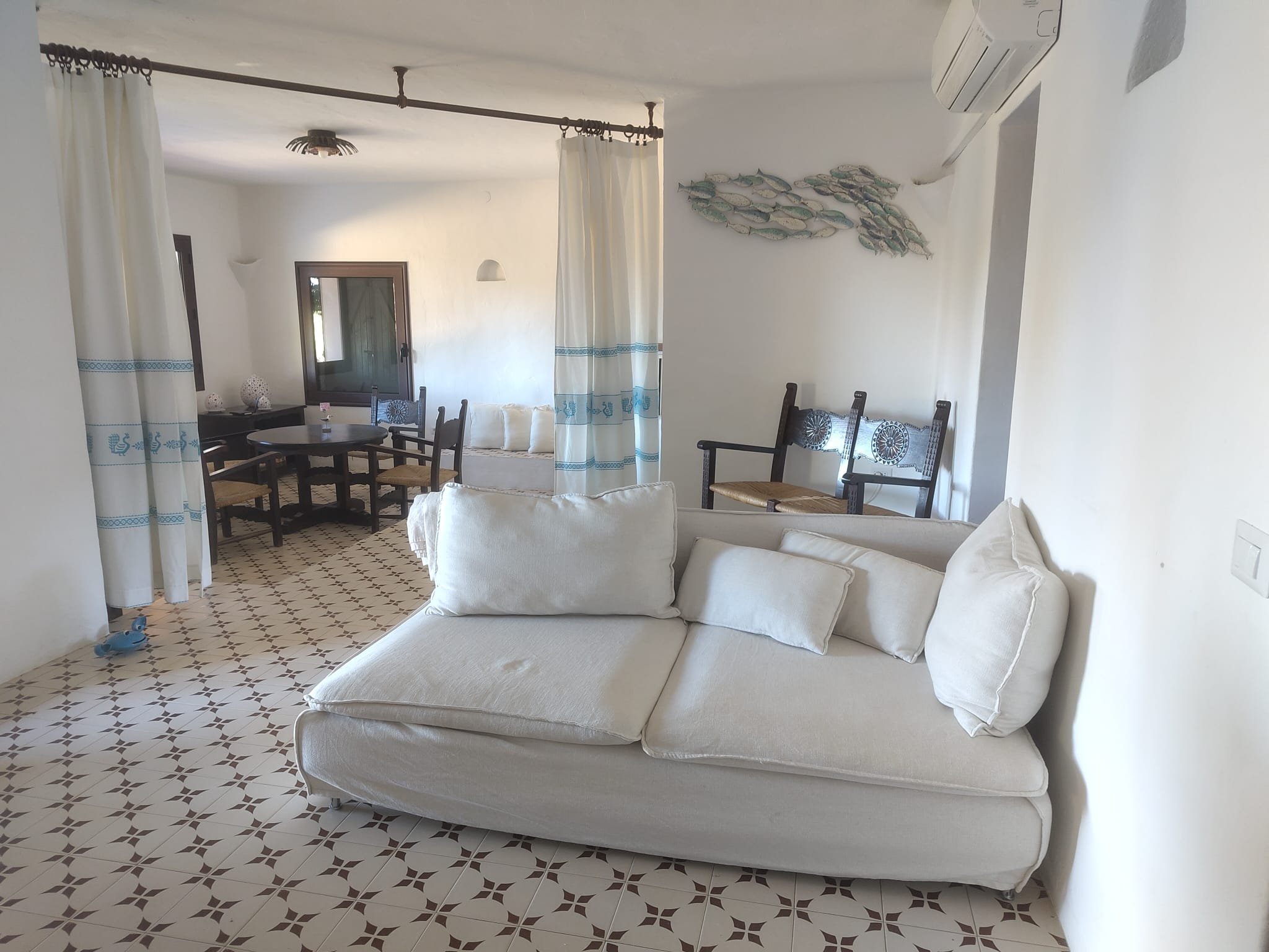 Couch im Wohnzimmer