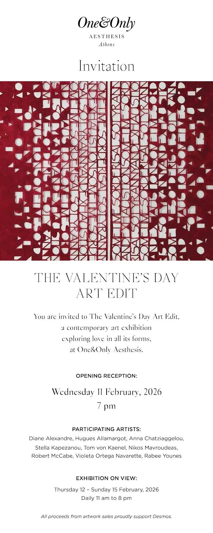 the valentine’s day art edit by suda nair iliades