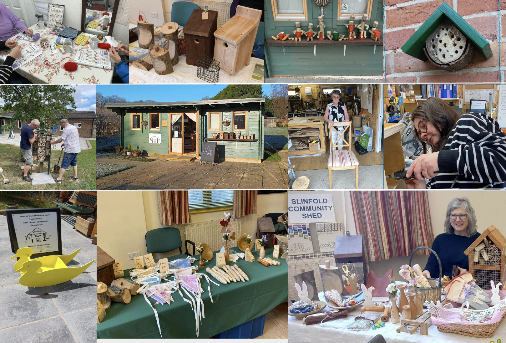 Happy New Year from the Slinfold Community Shed!