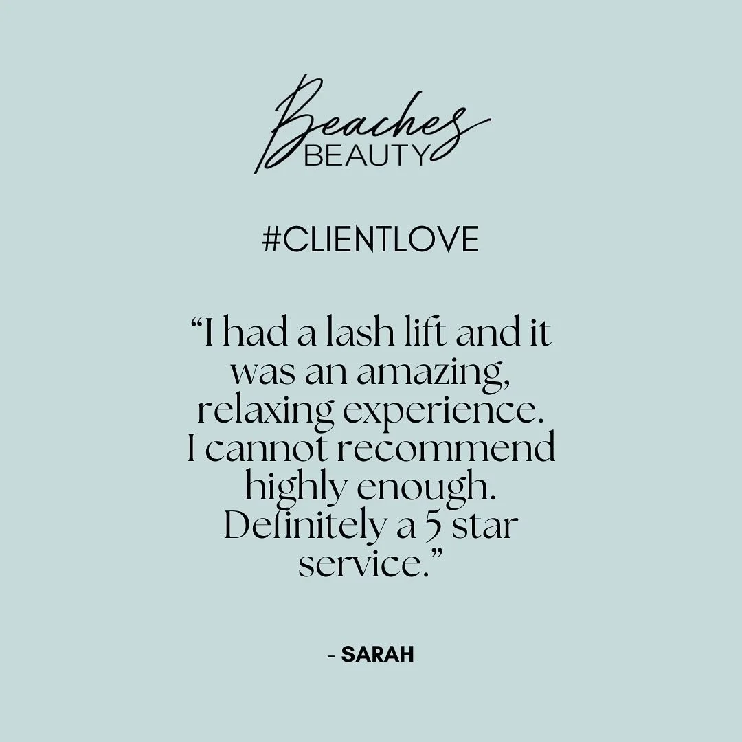 &ldquo;I had a lash lift and it was an amazing, relaxing experience. I cannot recommend highly enough. Definitely a 5 star service.&rdquo; - Sarah⁣
⁣
* Book your lash lift online  by clicking the #linkinbio⁣⁣⁣⁣⁣⁣
⁣⁣⁣⁣⁣⁣
⁣⁣⁣⁣⁣⁣⁣
⁣⁣⁣⁣⁣⁣⁣
⁣⁣⁣⁣
⁣⁣⁣⁣⁣⁣
#b