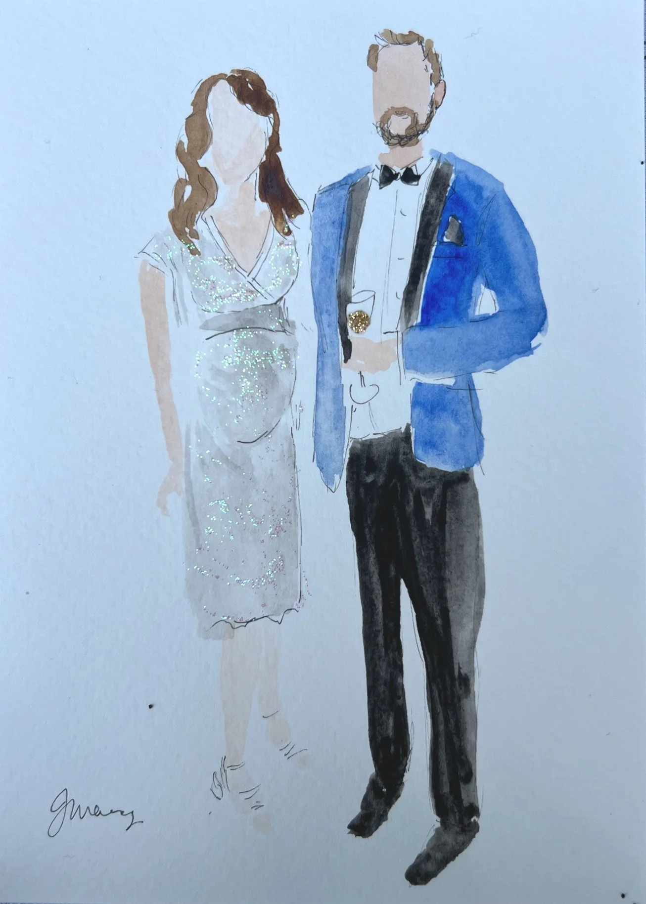live guest painting