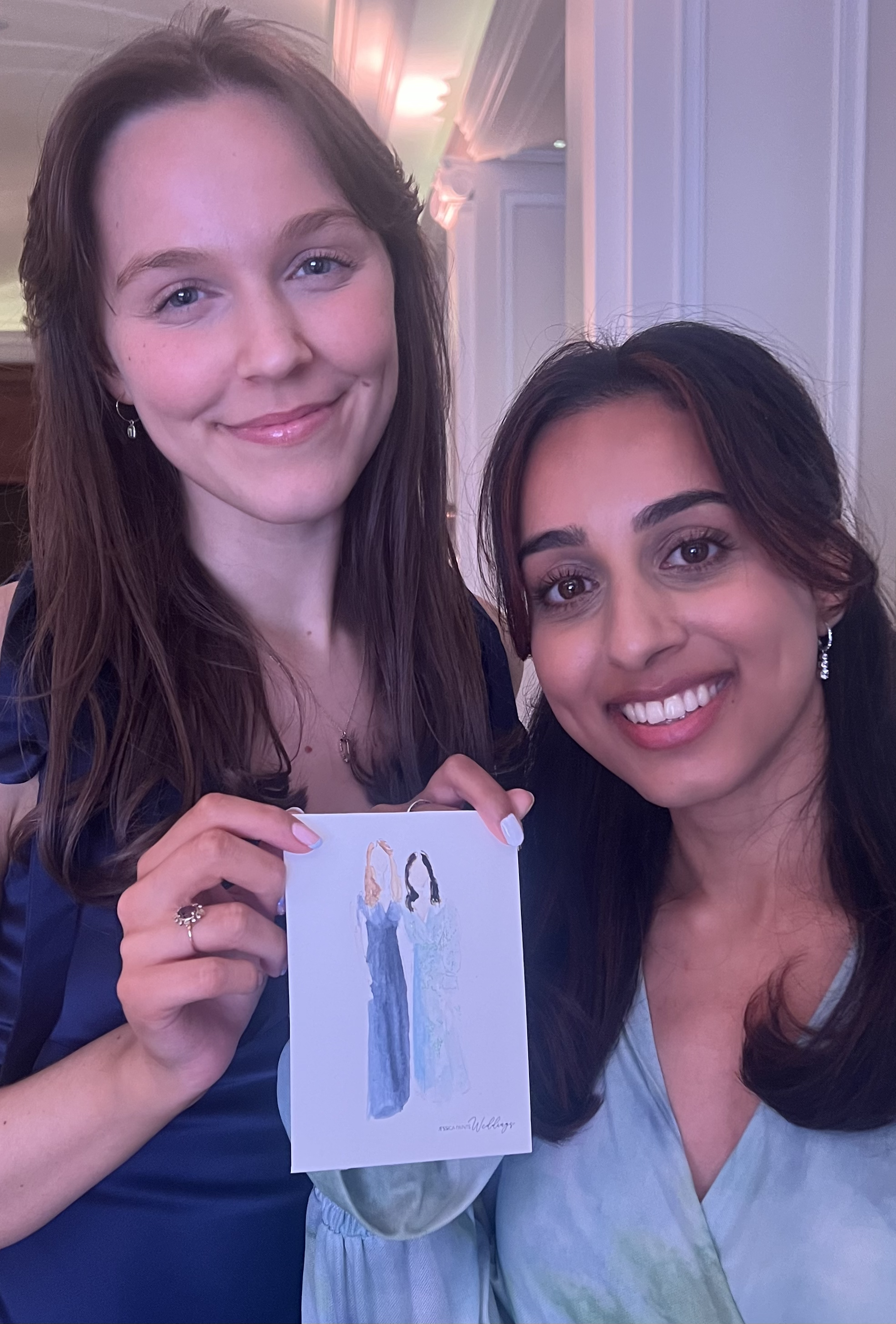 live wedding guest illustrations