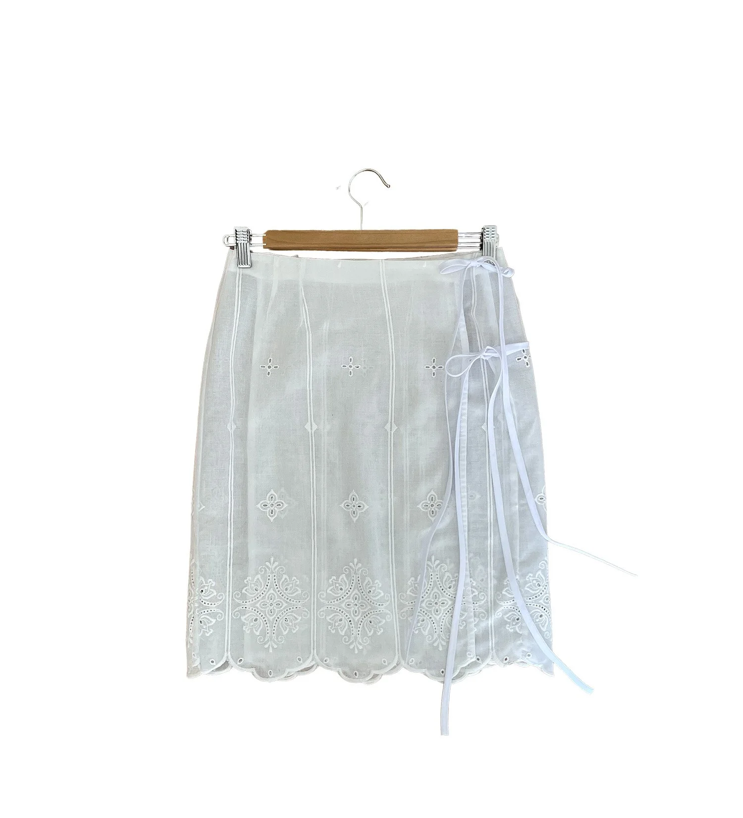 Inês wrap skirt