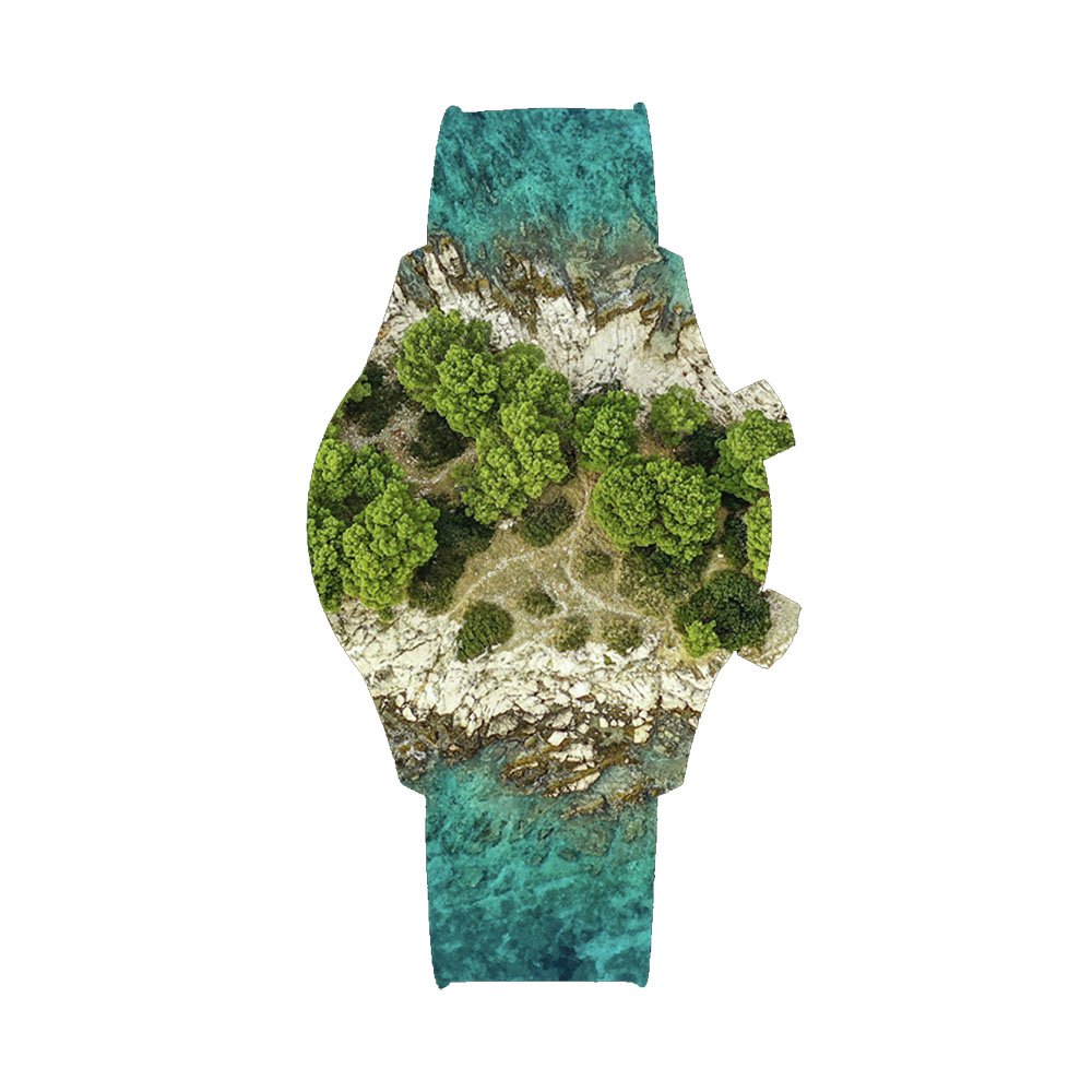 MARNAUT Seascape Diver Watch montre super compresseur avec contour du littoral croate